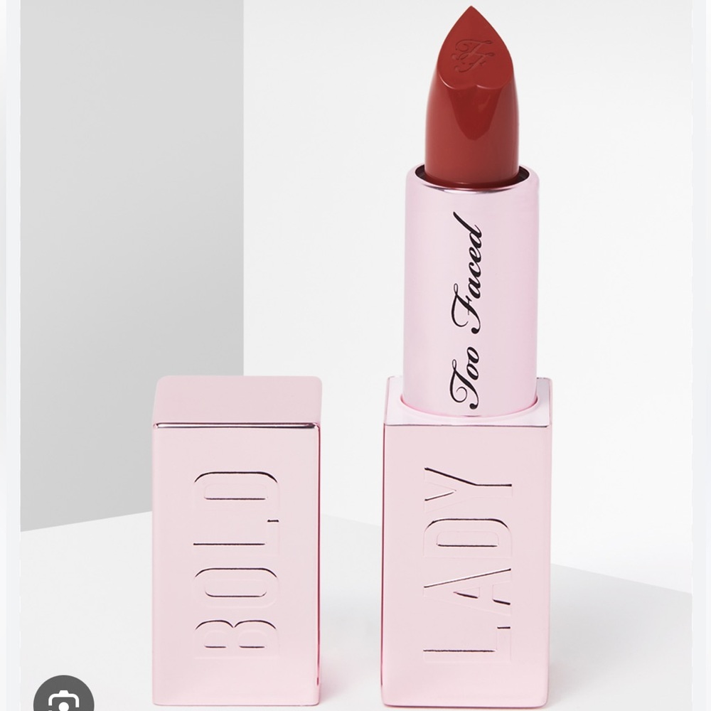 Too Faced NIB Comeback Queen Lady Bold Em-Power Pigment Lipstick
